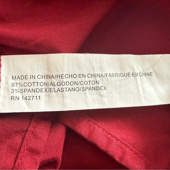 Eloquii Plus Size Burgundy Blouse - Picture 7 of 8